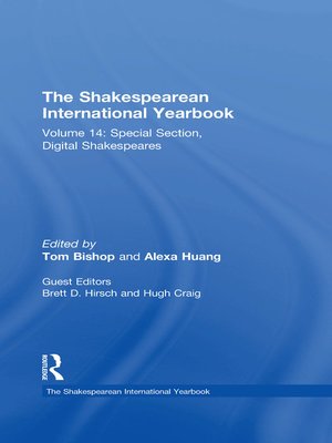 cover image of The Shakespearean International Yearbook